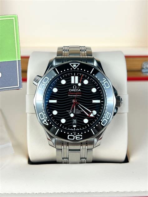 omega seamaster black dial